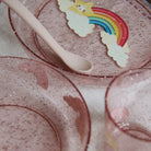 Sparkly Dinner Set in Rainbow by Konges Sløjd