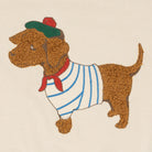 Spotty Sweatshirt in Brown Rice by Konges Sløjd