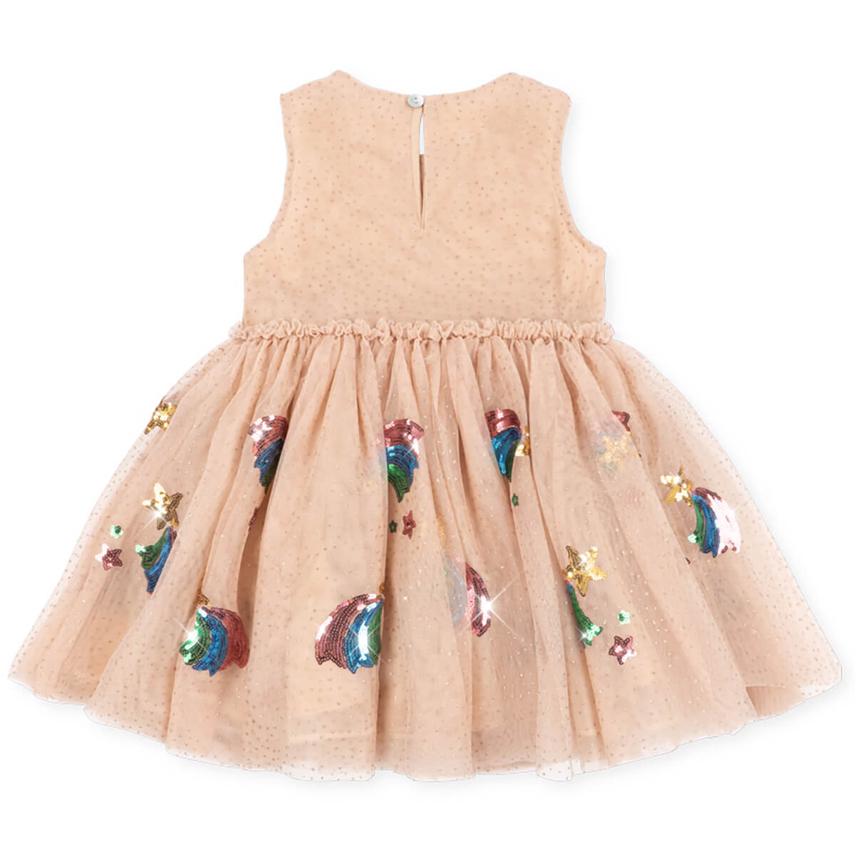 Yvonne Dress in Rainbow Star by Konges Sløjd