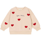 Lou Sweatshirt in Shifting Sand by Konges Sløjd - Last Ones In Stock - 18 Months - 4 Years