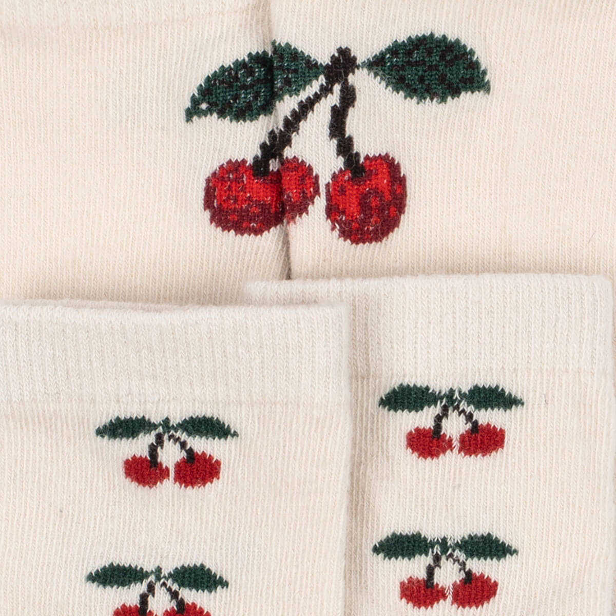 2 Pack Jacquard Socks in Cherry Mix by Konges Sløjd