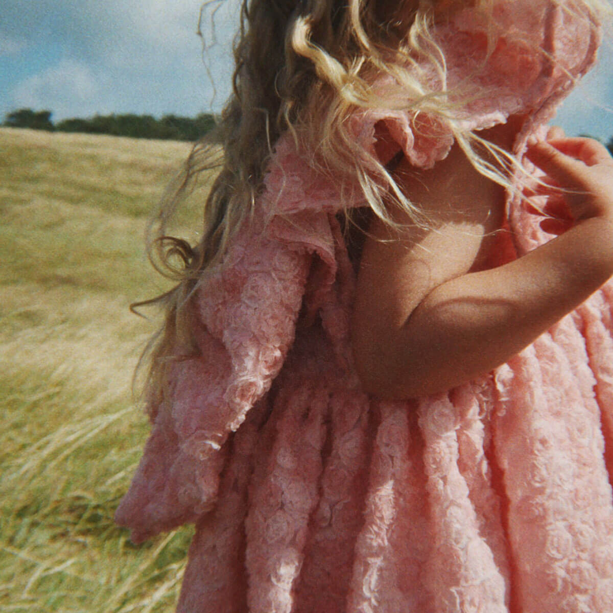 Ally Flower Dress in Veiled Rose by Konges Sløjd