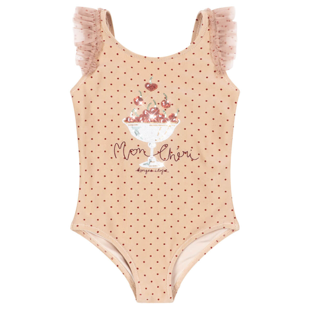 Amandine Swimsuit in Emboldened Dot by Konges Sløjd