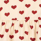 Basic Frill Tee in Amour Rouge by Konges Sløjd