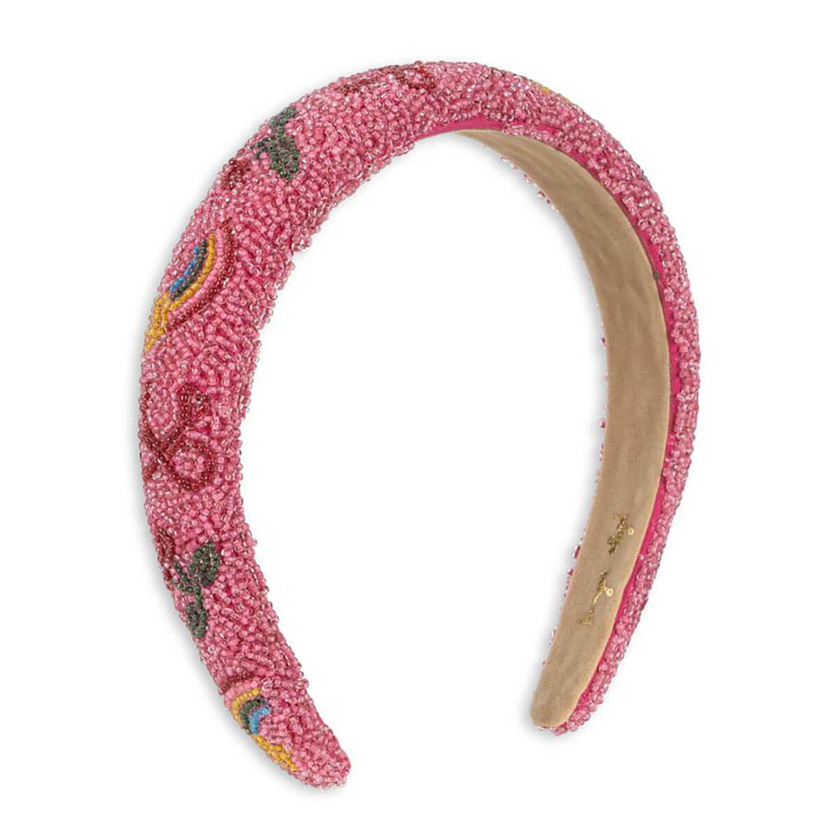Beaded Headband in Bubblegum by Konges Sløjd