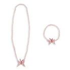 Butterfly Necklace and Bracelet Set by Konges Sløjd