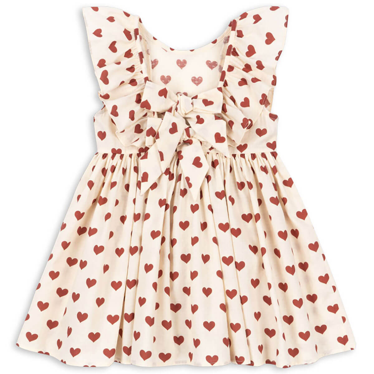 Cianna Bow Dress in Amour Rouge by Konges Sløjd