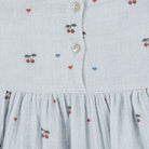 Coco Dress in Cherry Blue Coeur by Konges Sløjd