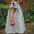 Coco Dress in Cherry Blue Coeur by Konges Sløjd