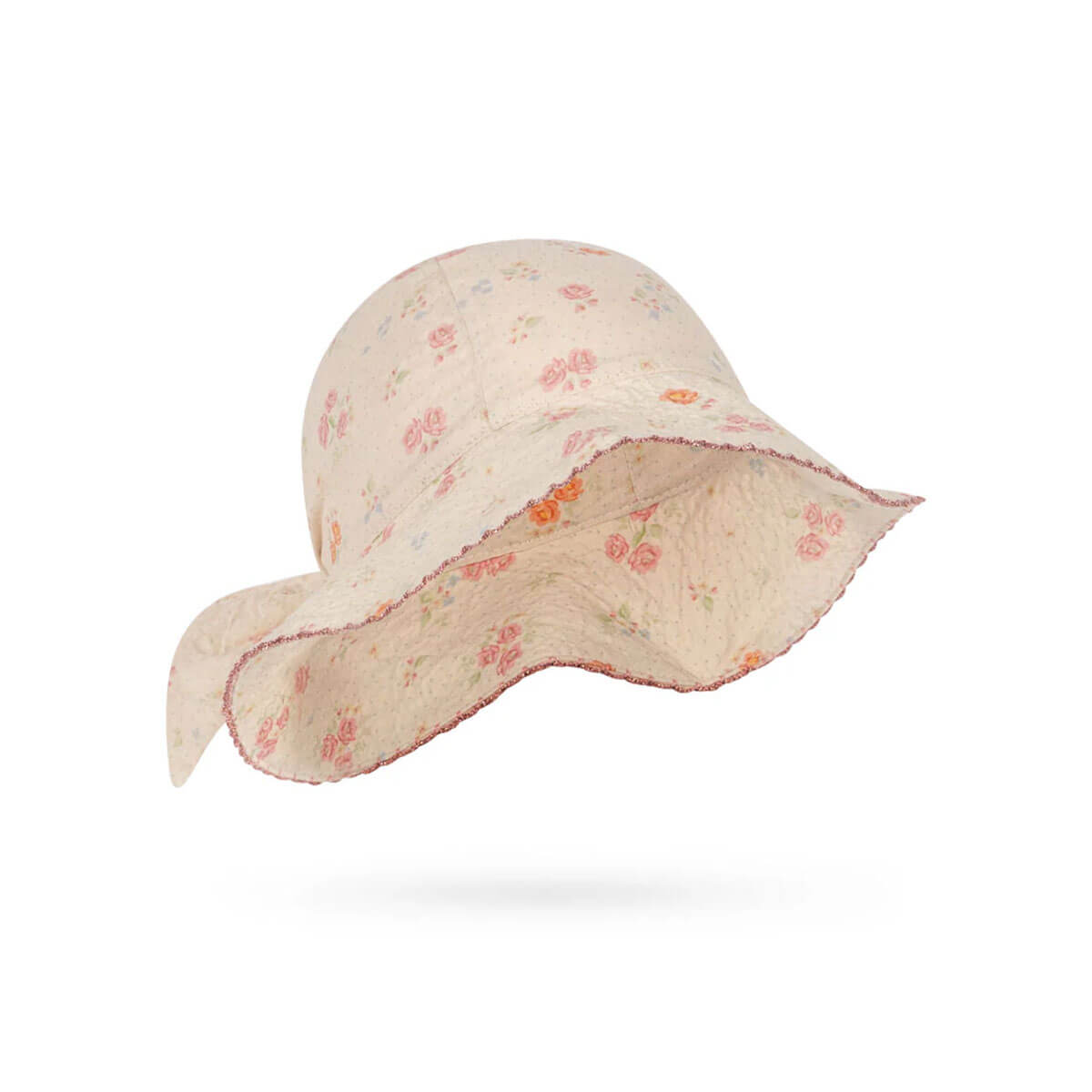 Elin Bow Sun Hat in Nonoka by Konges Sløjd