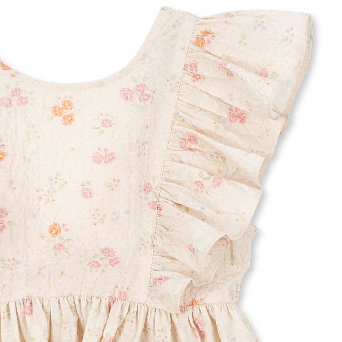 Elin Frill Dress in Nonoka by Konges Sløjd