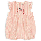 Ellie Frill Romper in Amour Stripe by Konges Sløjd