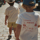 Era Tee in Off White / Lifeguard Service by Konges Sløjd