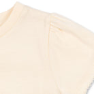 Famo Puff Tee in Ecru by Konges Sløjd
