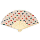 Fan (Assorted Colours) by Konges Sløjd Coeur Coloré