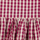 Isotta Dress in Raspberry Check by Konges Sløjd