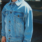 Magot Denim Jacket in Denim Blue by Konges Sløjd