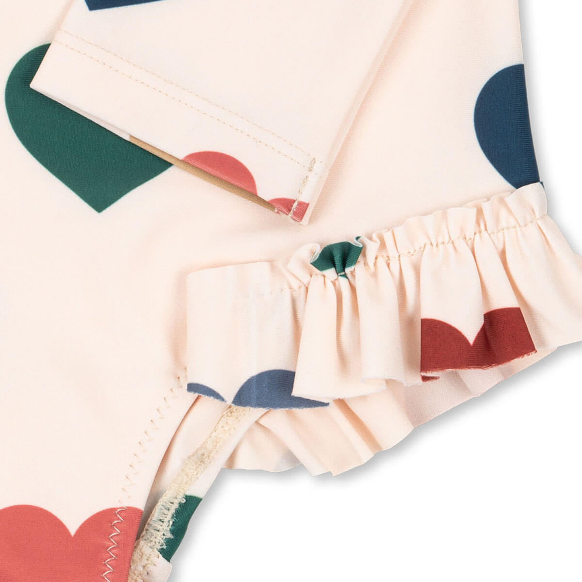 Manuca Long Sleeve Swimsuit in Bon Coeur Coloré by Konges Sløjd