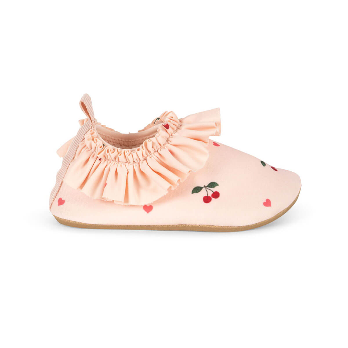 Merle Frill Swim Shoes in Cherry Coeur Rose by Konges Sløjd