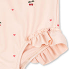 Merle Long Sleeve Swimsuit in Cherry Coeur Rose by Konges Sløjd