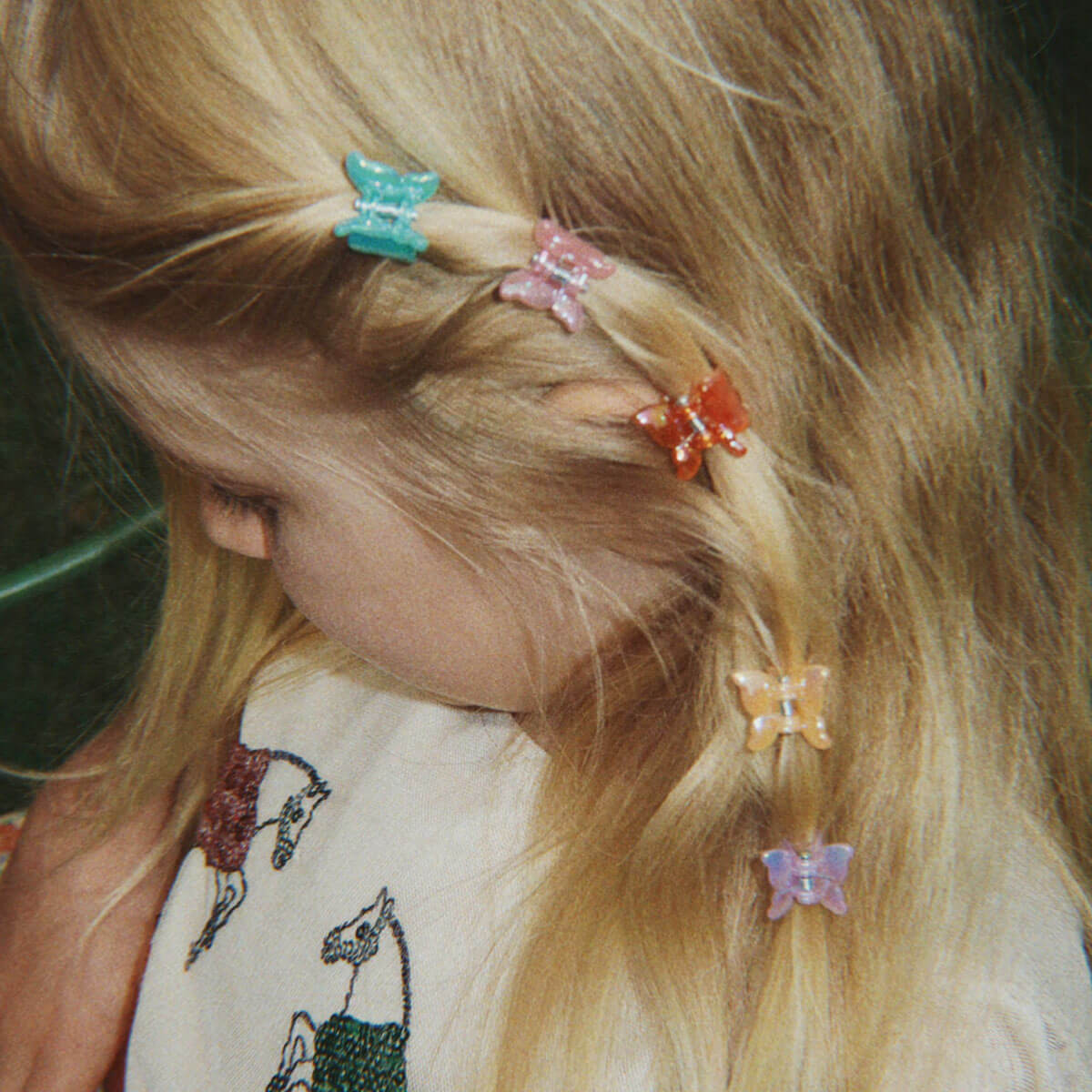 Mini Butterfly Hair Clips (10 Pack) by Konges Sløjd