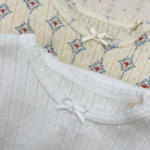 Minnie Short Sleeve Baby Body in Muro Blu by Konges Sløjd