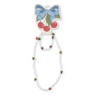 Pearly Cherry Necklace and Bracelet Set by Konges Sløjd