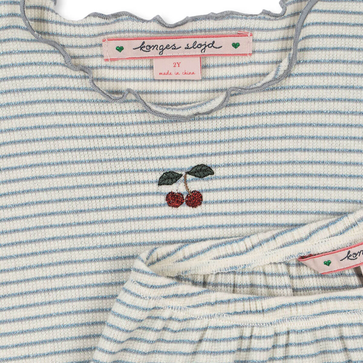 Roli Set in Sleet Stripe by Konges Sløjd