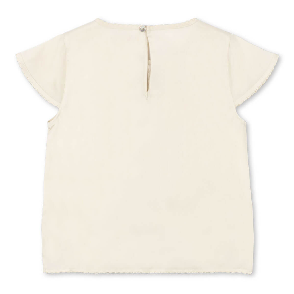 Sheeny Short Sleeve Top in Buttercream by Konges Sløjd