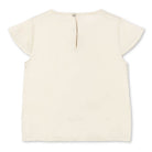 Sheeny Short Sleeve Top in Buttercream by Konges Sløjd