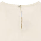 Sheeny Short Sleeve Top in Buttercream by Konges Sløjd