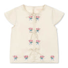 Sheeny Short Sleeve Top in Buttercream by Konges Sløjd