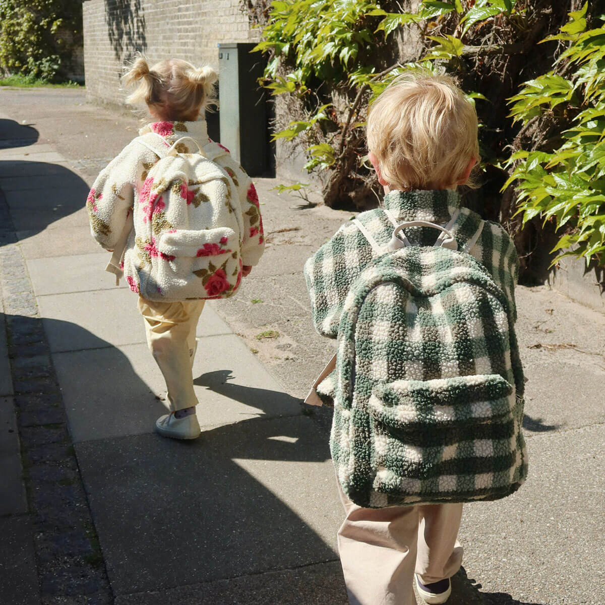 Jody Teddy Jacket in Midori Blanc by Konges Sløjd – Junior Edition