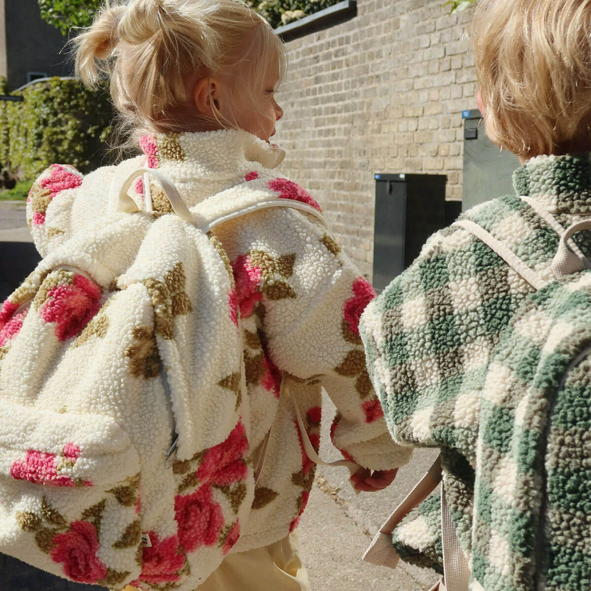 Jody Teddy Jacket in Midori Blanc by Konges Sløjd – Junior Edition
