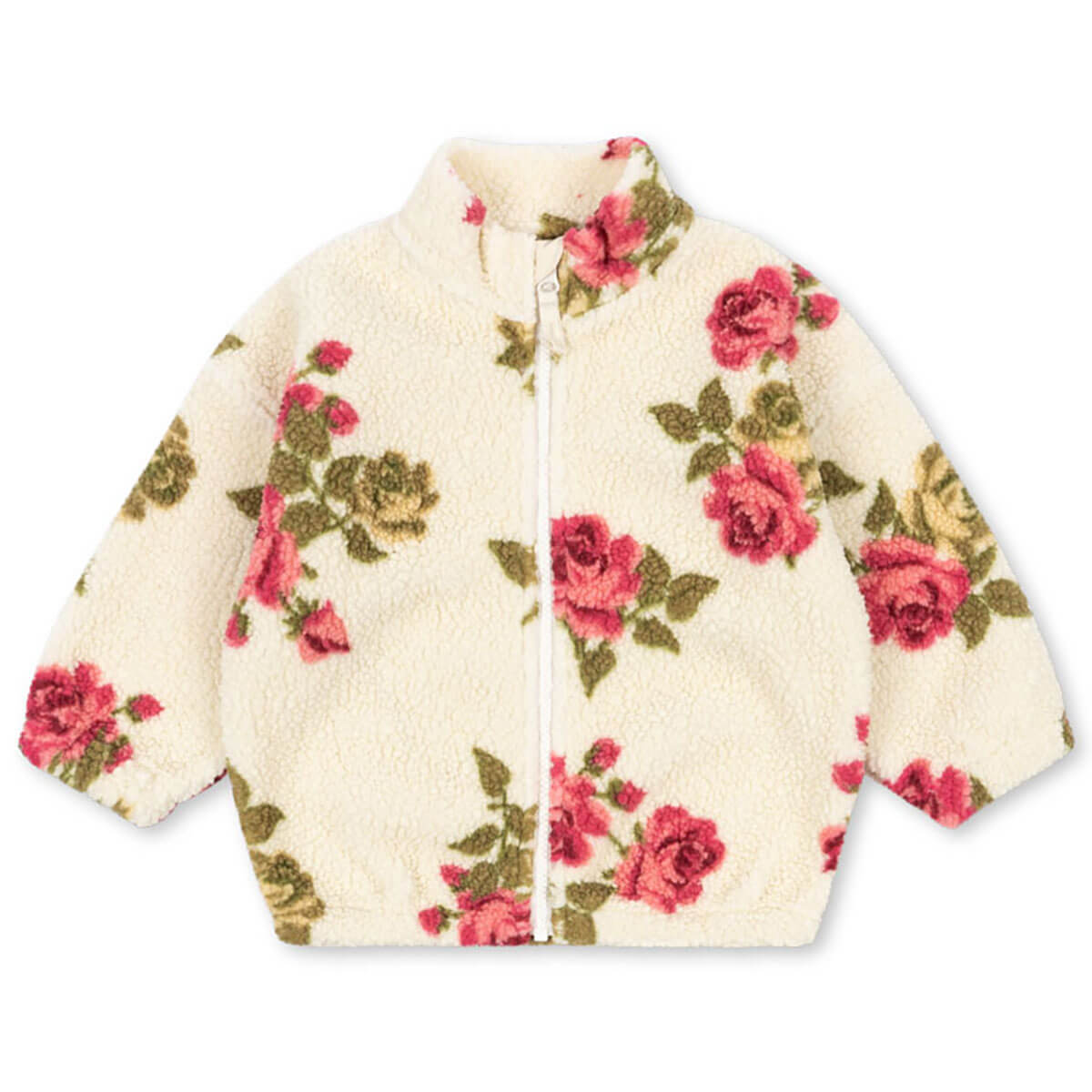 Jody Teddy Jacket in Midori Blanc by Konges Sløjd – Junior Edition