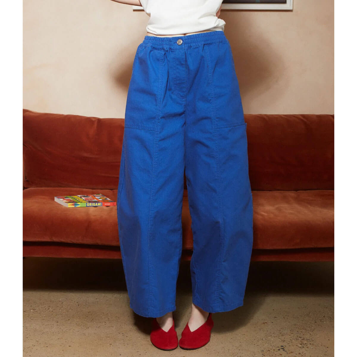 Kaleb Trousers in Cobalt by L.F.Markey