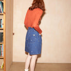 Mason Shorts in Puzzle Embroidery by L.F.Markey