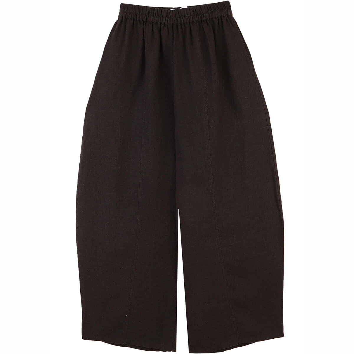 Basic Linen Trousers in Black by L.F.Markey
