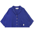 Maxim Linen Shirt in Cobalt by L.F.Markey