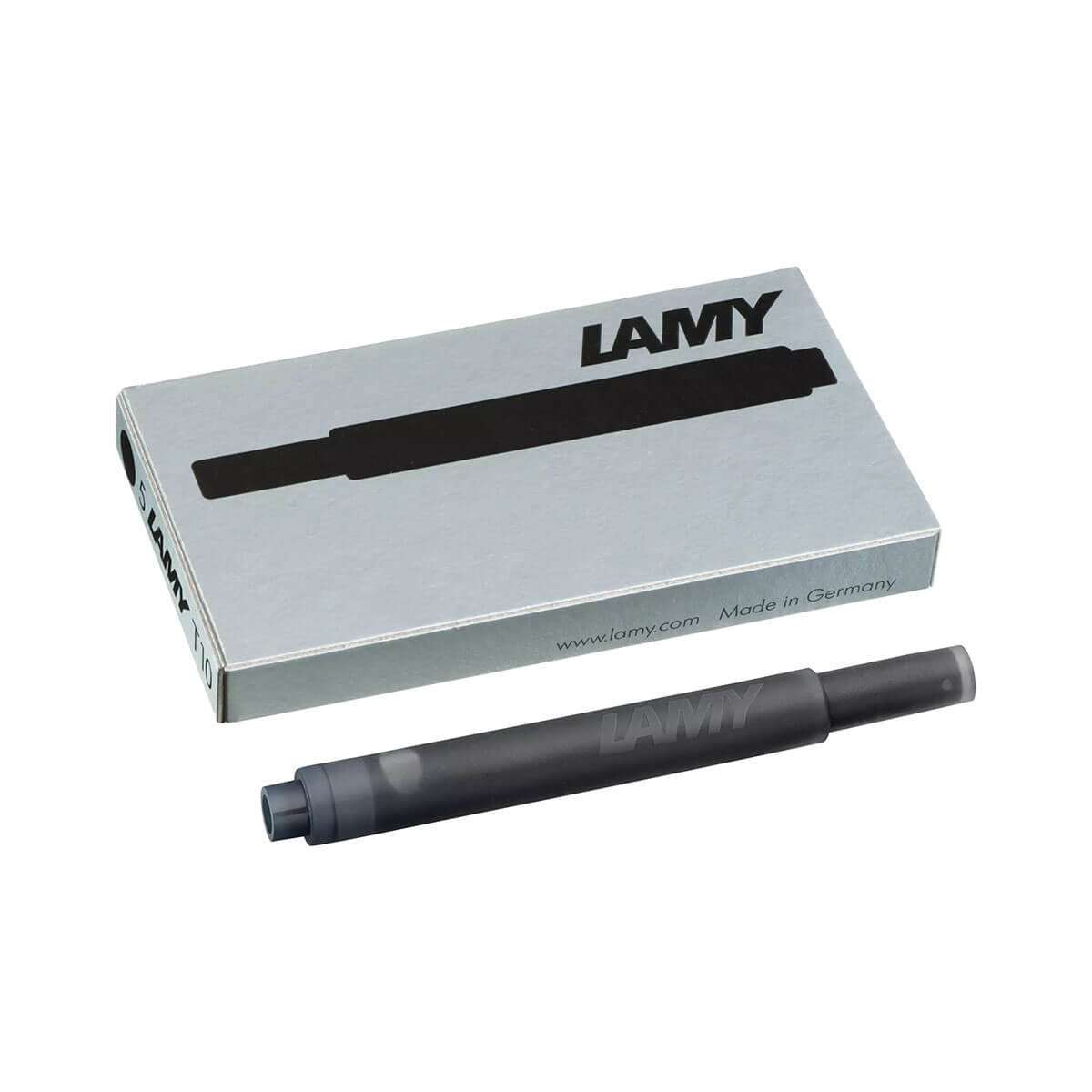 T10 Black Ink Cartridge (Pack of 5) by Lamy
