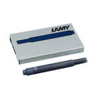 T10 Blue-Black Ink Cartridge (Pack of 5) by Lamy