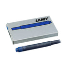 T10 Blue Ink Cartridge (Pack of 5) by Lamy