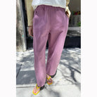 Arc Pants in Dusty Lilac by Le Bon Shoppe