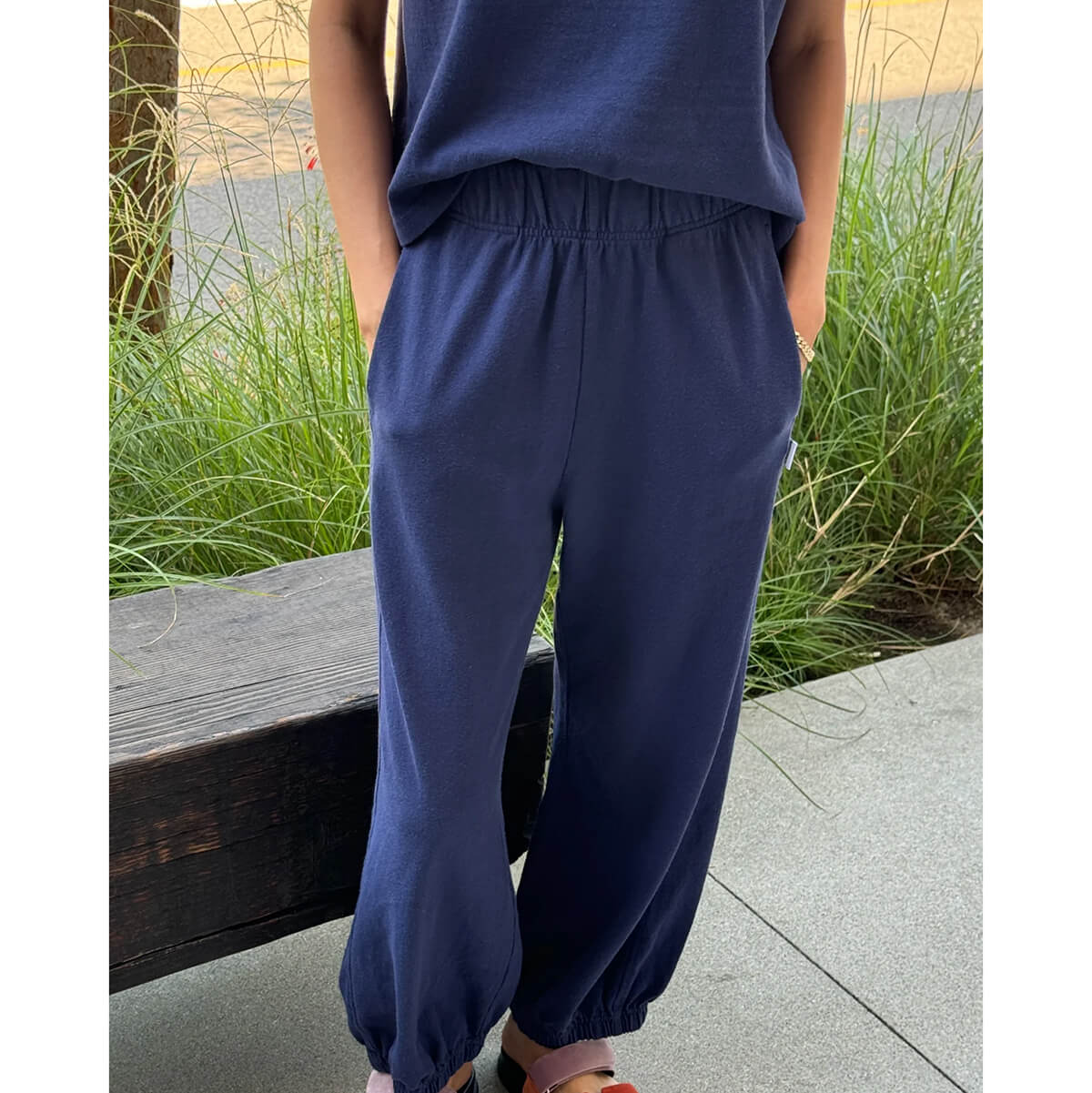 Balloon Pants in Ocean by Le Bon Shoppe – Junior Edition