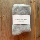 Cloud Adult Socks in Heather Grey by Le Bon Shoppe
