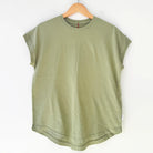 Ease Tee in Mint Dust by Le Bon Shoppe