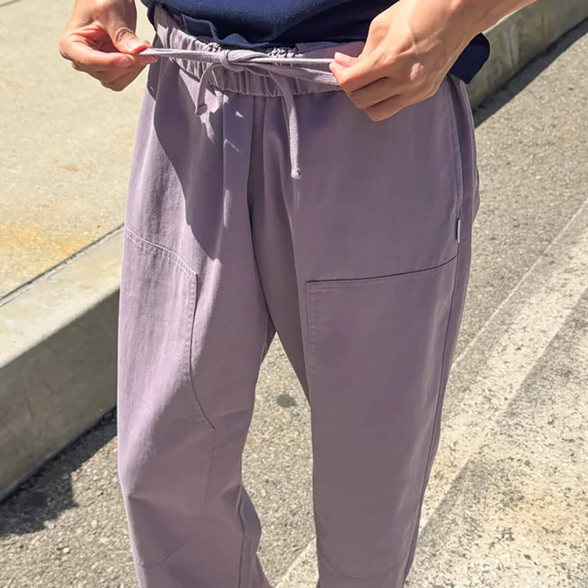 Gardener's Pants in Dried Lavender by Le Bon Shoppe
