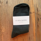Her Adult Socks in Peacock by Le Bon Shoppe