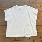 Jeanne Tee in White Cotton by Le Bon Shoppe