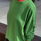 Naturelle Tee in Asparagus by Le Bon Shoppe